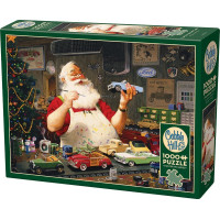 COBBLE HILL Puzzle Santa maľujúce autíčka 1000 dielikov