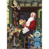 COBBLE HILL Puzzle Santova dielňa 500 dielikov