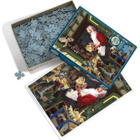 COBBLE HILL Puzzle Santova dielňa 500 dielikov