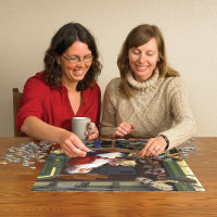 COBBLE HILL Puzzle Santova dielňa 500 dielikov