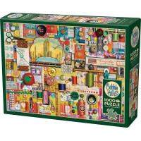 COBBLE HILL Puzzle Šijacie pomôcky 1000 dielikov
