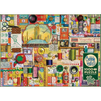 COBBLE HILL Puzzle Šijacie pomôcky 1000 dielikov