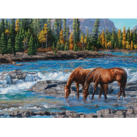 COBBLE HILL Puzzle Skalnatý brod 1000 dielikov