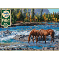 COBBLE HILL Puzzle Skalnatý brod 1000 dielikov