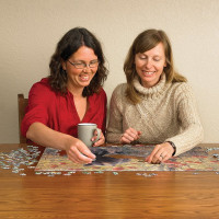 COBBLE HILL Puzzle Snívanie za zimného spánku 500 dielikov