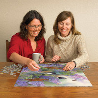 COBBLE HILL Puzzle Sýkorky na orgovánu 1000 dielikov