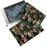 COBBLE HILL Puzzle Vianočné ozdoby 1000 dielikov