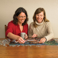 COBBLE HILL Puzzle Vianočné šteňatá 1000 dielikov