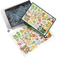 COBBLE HILL Puzzle Veselý život trpaslíkov 1000 dielikov