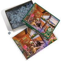 COBBLE HILL Puzzle Vitajte v dome pri jazere 1000 dielikov