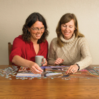 COBBLE HILL Puzzle Vitajte v dome pri jazere 1000 dielikov