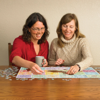 COBBLE HILL Puzzle Vyšívaná deka: Hviezdne ročné obdobia 1000 dielikov