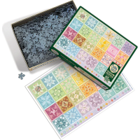 COBBLE HILL Puzzle Vyšívaná deka: Hviezdne ročné obdobia 1000 dielikov