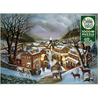 COBBLE HILL Puzzle Spomienka na Vianoce 1000 dielikov