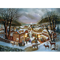 COBBLE HILL Puzzle Spomienka na Vianoce 1000 dielikov