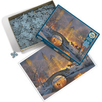 COBBLE HILL Puzzle Zima v parku 500 dielikov