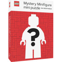 Chronicle Books Puzzle LEGO® Tajomná minifigúrka Červená edícia 126 dielikov