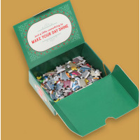 Chronicle Books Niečo málo na Vianoce mini puzzle 150 dielikov