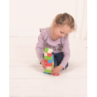 Bigjigs Baby Drevené Spojkocky Primary set