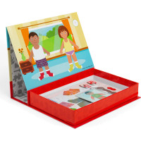 Bigjigs Toys Magnetické obliekacie puzzle Šaty