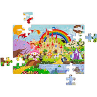 Bigjigs Toys Puzzle Fantasy svet