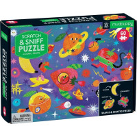 Mudpuppy Puzzle Vesmírne ovocie s vôňou 60 dielikov