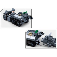 Sluban Army WW2 M38-B0681 Súprava nemeckej protivzdušnej techniky