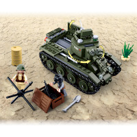 Sluban WWII M38-B0686 Sovietsky tank BT7