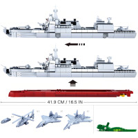Sluban Model Bricks M38-B0700 Torpédový čln