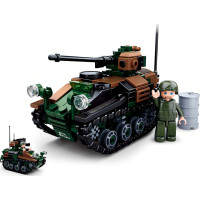 Sluban Model Bricks M38-B0750 Malý tank Wiesel AWC 2v1