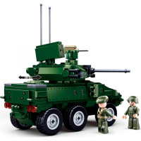 Sluban Model Bricks M38-B0753 Obrnené bojové vozidlo 6x6 EBRC Jaguar