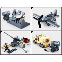 Sluban Army M38-B0812 Vojenské vozidlá