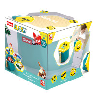 Sluban Bucket Bricks M38-B0829 Vedierko s kockami zelený
