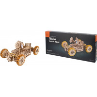 Ugears 3D drevené mechanické puzzle NASA, Lunárne vozítko