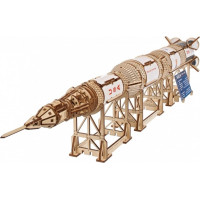 Ugears 3D drevené mechanické puzzle NASA, Saturn V