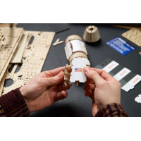 Ugears 3D drevené mechanické puzzle NASA, Saturn V
