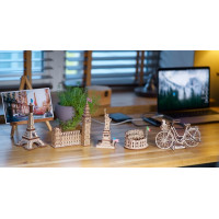 Ugears 3D drevené mechanické puzzle Eifellova veža