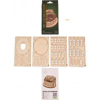 Ugears 3D drevené mechanické puzzle Rímske Koloseum