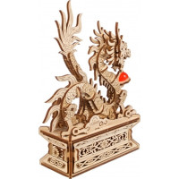 Ugears 3D drevené mechanické puzzle Drak