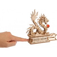 Ugears 3D drevené mechanické puzzle Drak