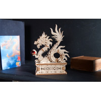 Ugears 3D drevené mechanické puzzle Drak