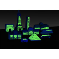 Wonderworld Svietiace kocky Paris
