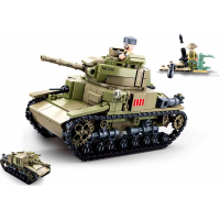 Sluban Army M38-B0711 Stredný taliansky tank 2v1
