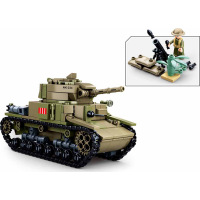 Sluban Army M38-B0711 Stredný taliansky tank 2v1