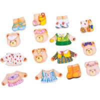 Bigjigs Toys Oblékací puzzle Medvedia rodinka