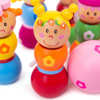 Bigjigs Toys Drevené kolky Víly