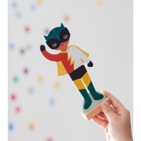 Petit Collage Magnetické puzzle - Superhrdinovia