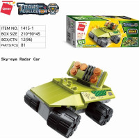 Qman Thunder Expedition Battle Car 1415 sada 8v1