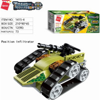 Qman Thunder Expedition Battle Car 1415 sada 8v1