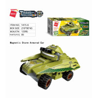 Qman Thunder Expedition Battle Car 1415 sada 8v1